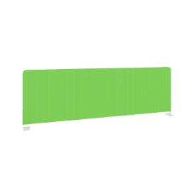 Офисная мебель Metal system Экран тканевый боковой Б.ТЭКР-123 Зелёный/Белый 1235х390х22