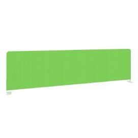 Офисная мебель Metal system Экран тканевый боковой Б.ТЭКР-147 Зелёный/Белый 1475х390х22