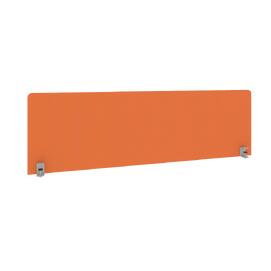 Офисная мебель Metal system Экран тканевый для стола Б.ТЭКР-4 Оранжевый 1450х450х22