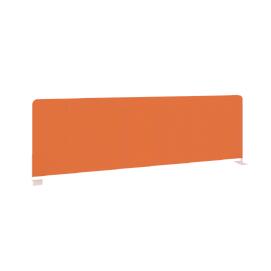 Офисная мебель Metal system Экран тканевый боковой Б.ТЭКР-123 Оранжевый/Белый 1235х390х22