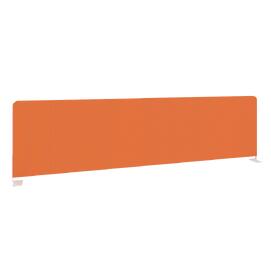 Офисная мебель Metal system Экран тканевый боковой Б.ТЭКР-147 Оранжевый/Белый 1475х390х22