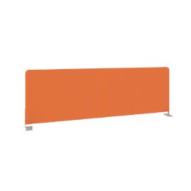 Офисная мебель Metal system Экран тканевый боковой Б.ТЭКР-120 Оранжевый/Серый 1200х390х22