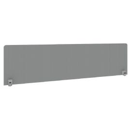 Офисная мебель Metal system Экран тканевый для стола Б.ТЭКР-5 Серый 1650х450х22