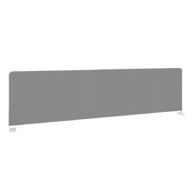 Офисная мебель Metal system Экран тканевый боковой Б.ТЭКР-147 Серый/Белый 1475х390х22