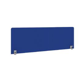 Офисная мебель Metal system Экран тканевый для стола Б.ТЭКР-3 Синий 1250х450х22