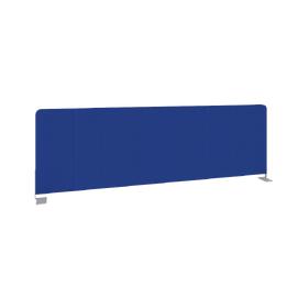 Офисная мебель Metal system Экран тканевый боковой Б.ТЭКР-123 Синий/Серый 1235х390х22
