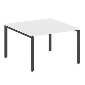Офисная мебель Metal system Перег. стол (1 столешница) на П-образном м/к БП.ПРГ-1.2 Белый/Антрацит 1200х1235х750