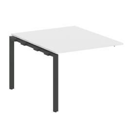 Офисная мебель Metal system Проходной элемент перег. стола на П-образном м/к БП.ППРГ-1 Белый/Антрацит 1000х1235х750