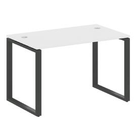 Офисная мебель Metal system Стол письменный на О-образном м/к БО.СП-2 Белый/Антрацит 1200х720х750