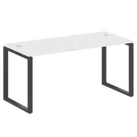Офисная мебель Metal system Стол письменный на О-образном м/к БО.СП-4 Белый/Антрацит 1600х720х750