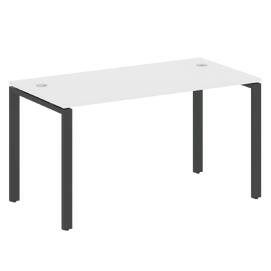 Офисная мебель Metal system Стол письменный на П-образном м/к БП.СП-3 Белый/Антрацит 1400х720х750