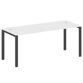 Офисная мебель Metal system Стол письменный на П-образном м/к БП.СП-5 Белый/Антрацит 1800х720х750