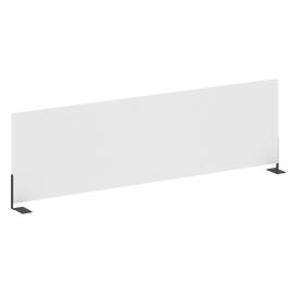 Офисная мебель Metal system Экран для стола боковой Б.ЭКР-123 Белый/Антрацит 1235х348х18