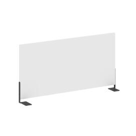 Офисная мебель Metal system Экран для стола боковой Б.ЭКР-72 Белый/Антрацит 720х348х18