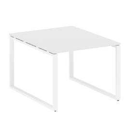 Офисная мебель Metal system Перег. стол (1 столешница) на О-образном м/к БО.ПРГ-1.1 Белый/Белый 1000х1235х750