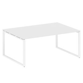 Офисная мебель Metal system Перег. стол (1 столешница) на О-образном м/к БО.ПРГ-1.5 Белый/Белый 1800х1235х750