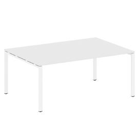 Офисная мебель Metal system Перег. стол (1 столешница) на П-образном м/к БП.ПРГ-1.5 Белый/Белый 1800х1235х750