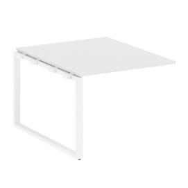 Офисная мебель Metal system Проходной элемент перег. стола на О-образном м/к БО.ППРГ-1 Белый/Белый 1000х1235х750