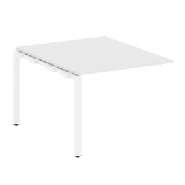 Офисная мебель Metal system Проходной элемент перег. стола на П-образном м/к БП.ППРГ-1 Белый/Белый 1000х1235х750
