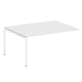 Офисная мебель Metal system Проходной элемент перег. стола на П-образном м/к БП.ППРГ-4 Белый/Белый 1600х1235х750