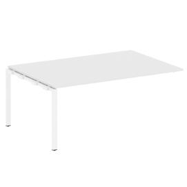 Офисная мебель Metal system Проходной элемент перег. стола на П-образном м/к БП.ППРГ-5 Белый/Белый 1800х1235х750