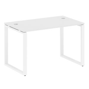 Офисная мебель Metal system Стол письменный на О-образном м/к БО.СП-2 Белый/Серый 1200х720х750
