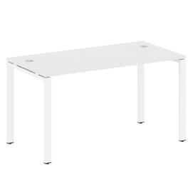 Офисная мебель Metal system Стол письменный на П-образном м/к БП.СП-3 Белый/Белый 1400х720х750