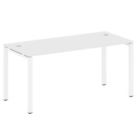 Офисная мебель Metal system Стол письменный на П-образном м/к БП.СП-4 Белый/Белый 1600х720х750