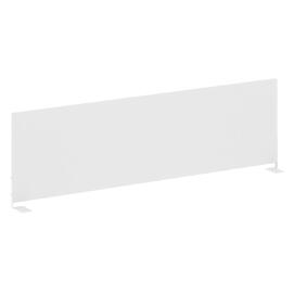 Офисная мебель Metal system Экран для стола боковой Б.ЭКР-123 Белый/Белый 1235х348х18
