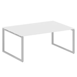 Офисная мебель Metal system Перег. стол (1 столешница) на О-образном м/к БО.ПРГ-1.5 Белый/Серый 1800х1235х750