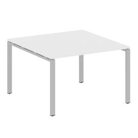 Офисная мебель Metal system Перег. стол (1 столешница) на П-образном м/к БП.ПРГ-1.2 Белый/Серый 1200х1235х750