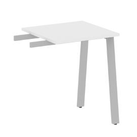 Офисная мебель Metal system Приставной элемент на А-образном м/к БА.ПР-1 Белый/Серый 600х600х750
