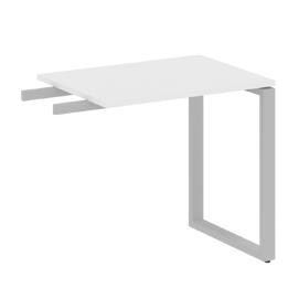 Офисная мебель Metal system Приставной элемент на О-образном м/к БО.ПР-2 Белый/Серый 800х600х750