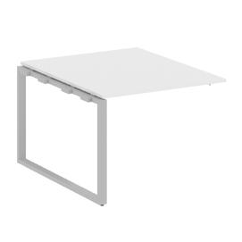 Офисная мебель Metal system Проходной элемент перег. стола на О-образном м/к БО.ППРГ-1 Белый/Серый 1000х1235х750