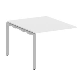 Офисная мебель Metal system Проходной элемент перег. стола на П-образном м/к БП.ППРГ-1 Белый/Серый 1000х1235х750