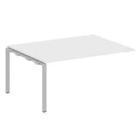 Офисная мебель Metal system Проходной элемент перег. стола на П-образном м/к БП.ППРГ-4 Белый/Серый 1600х1235х750
