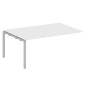 Офисная мебель Metal system Проходной элемент перег. стола на П-образном м/к БП.ППРГ-5 Белый/Серый 1800х1235х750