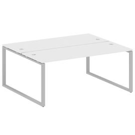 Офисная мебель Metal system Р. ст. на О-образном м/к БО.РАС-СП-2.5 Белый/Серый 1800х1475х750