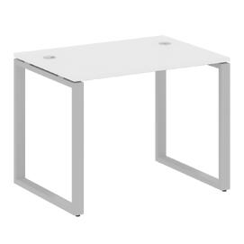 Офисная мебель Metal system Стол письменный на О-образном м/к БО.СП-1 Белый/Серый 1000х720х750
