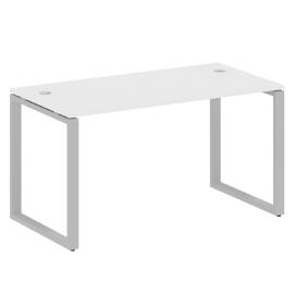 Офисная мебель Metal system Стол письменный на О-образном м/к БО.СП-3 Белый/Серый 1400х720х750