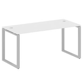 Офисная мебель Metal system Стол письменный на О-образном м/к БО.СП-4 Белый/Серый 1600х720х750