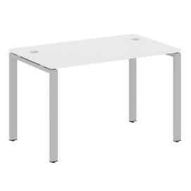 Офисная мебель Metal system Стол письменный на П-образном м/к БП.СП-2 Белый/Серый 1200х720х750