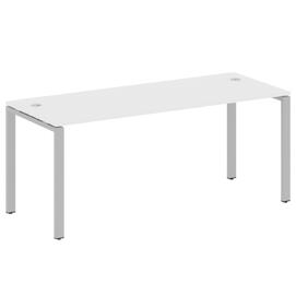 Офисная мебель Metal system Стол письменный на П-образном м/к БП.СП-5 Белый/Серый 1800х720х750