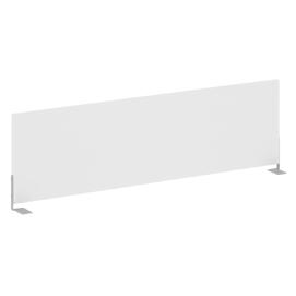 Офисная мебель Metal system Экран для стола боковой Б.ЭКР-123 Белый/Серый 1235х348х18