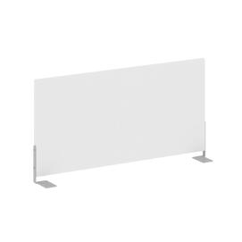 Офисная мебель Metal system Экран для стола боковой Б.ЭКР-72 Белый/Серый 720х348х18
