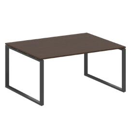 Офисная мебель Metal system Перег. стол (1 столешница) на О-образном м/к БО.ПРГ-1.4 Венге Цаво/Антрацит 1600х1235х750
