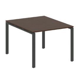 Офисная мебель Metal system Перег. стол (1 столешница) на П-образном м/к БП.ПРГ-1.1 Венге Цаво/Антрацит 1000х1235х750