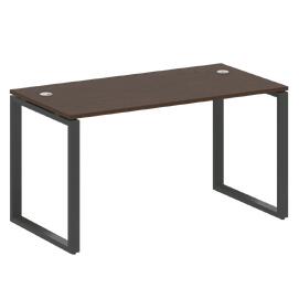 Офисная мебель Metal system Стол письменный на О-образном м/к БО.СП-3 Венге Цаво/Антрацит 1400х720х750