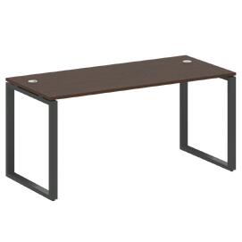 Офисная мебель Metal system Стол письменный на О-образном м/к БО.СП-4 Венге Цаво/Антрацит 1600х720х750