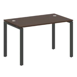 Офисная мебель Metal system Стол письменный на П-образном м/к БП.СП-2 Венге Цаво/Антрацит 1200х720х750